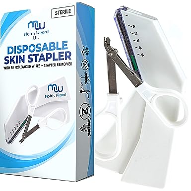 Disposable skin stapler