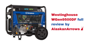 Westinghouse WGen9500DF Portable Generator