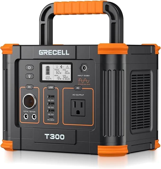 GRECELL 300 W Portable Power Station