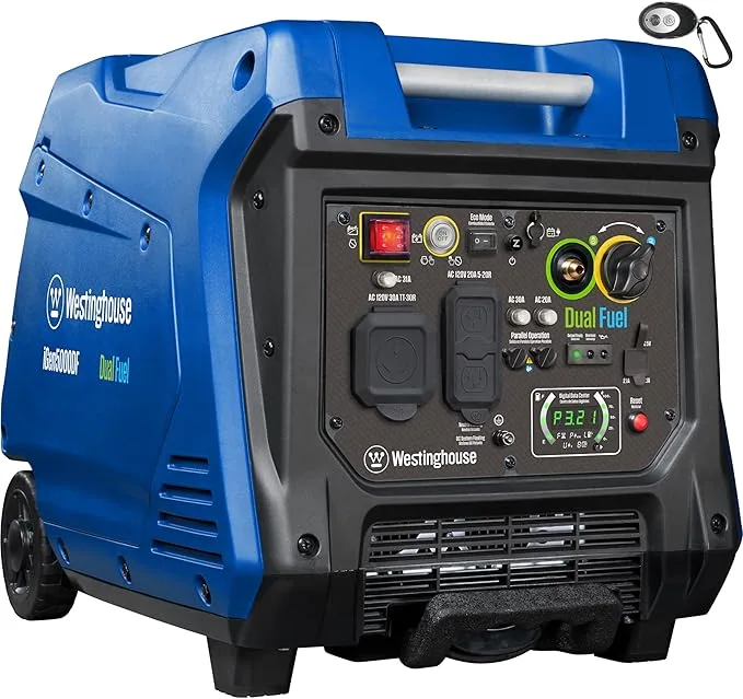 Westinghouse 5000 Watt Dual Fuel Portable Inverter Generator