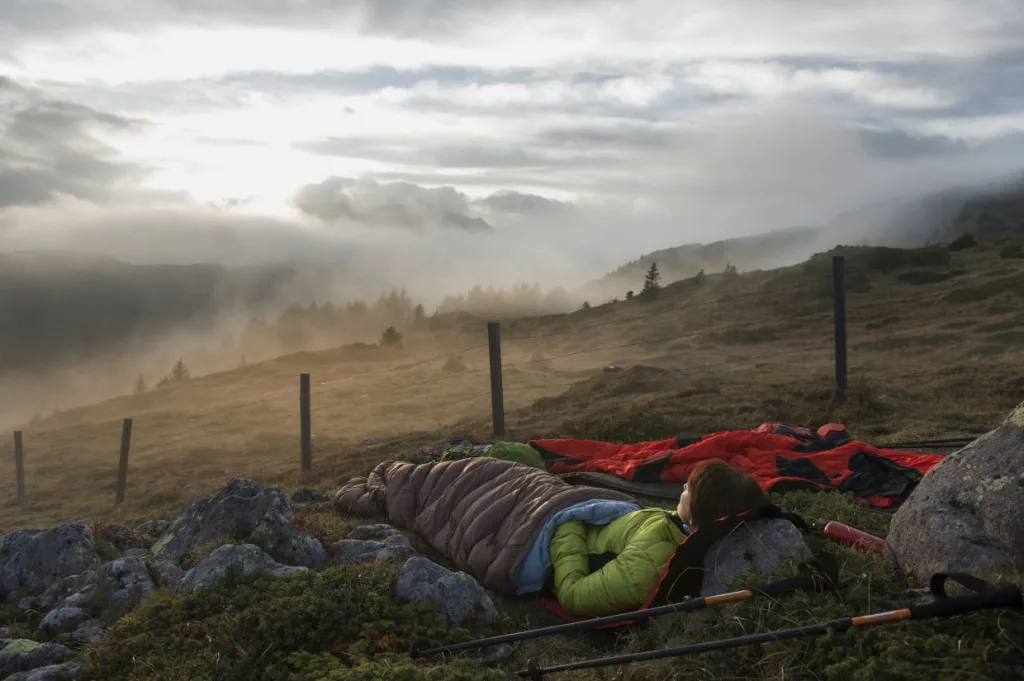 misty mountains camping